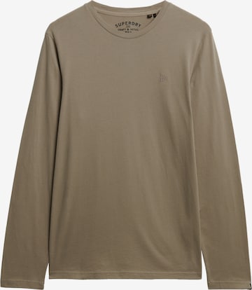 T-Shirt 'Essential' Superdry en vert : devant