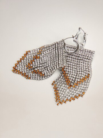 MANGO Earrings 'Catrine' in Silver