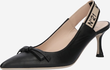 N°21 Remmiavokkaat värissä musta: etupuoli