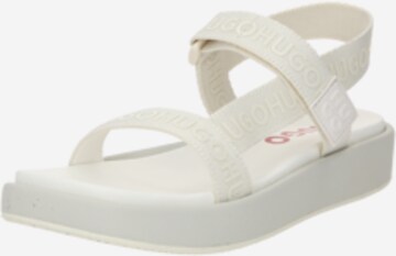 HUGO Sandal 'Emma' in White: front