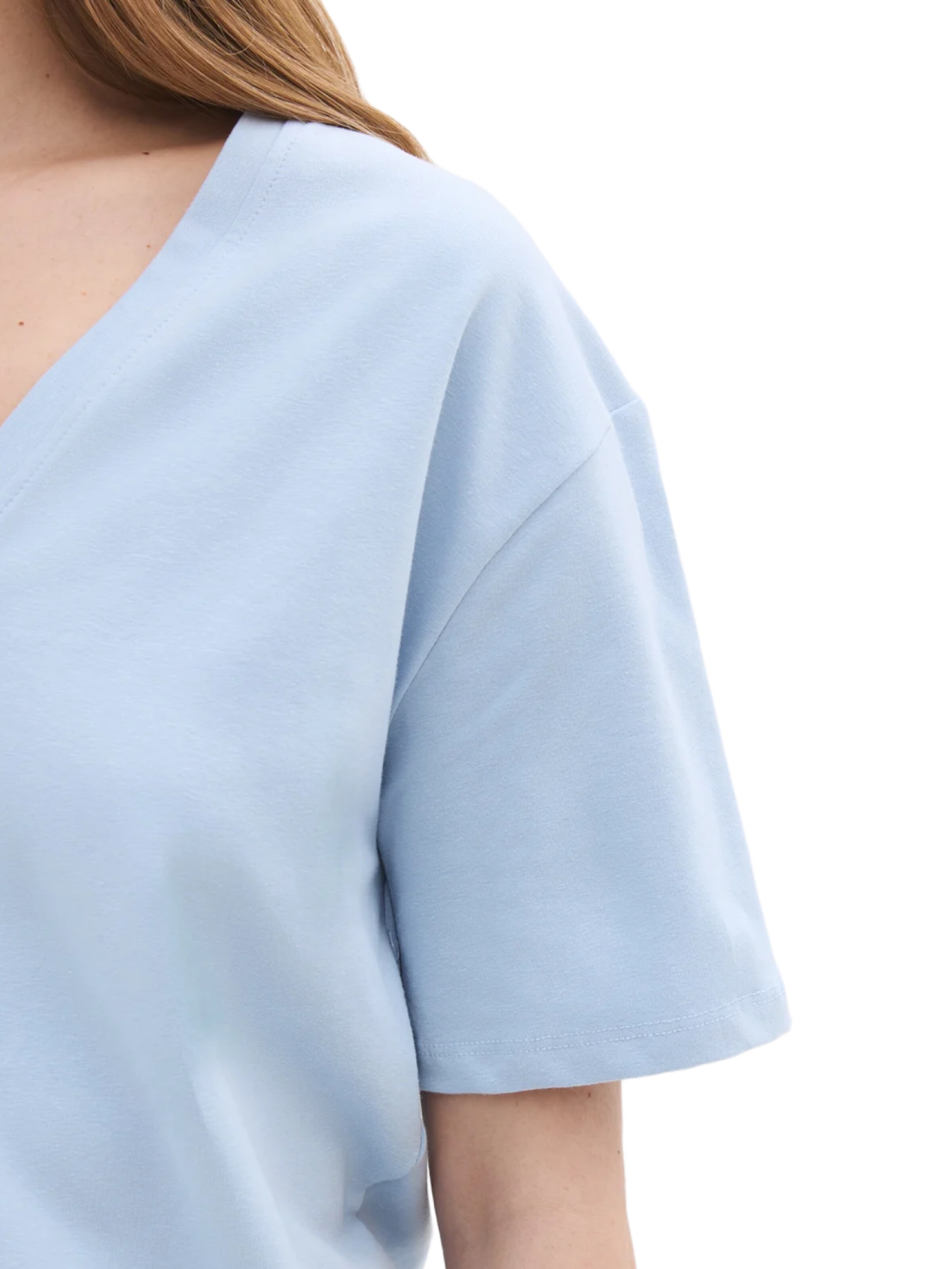 No Matter What Shirt in Blauw