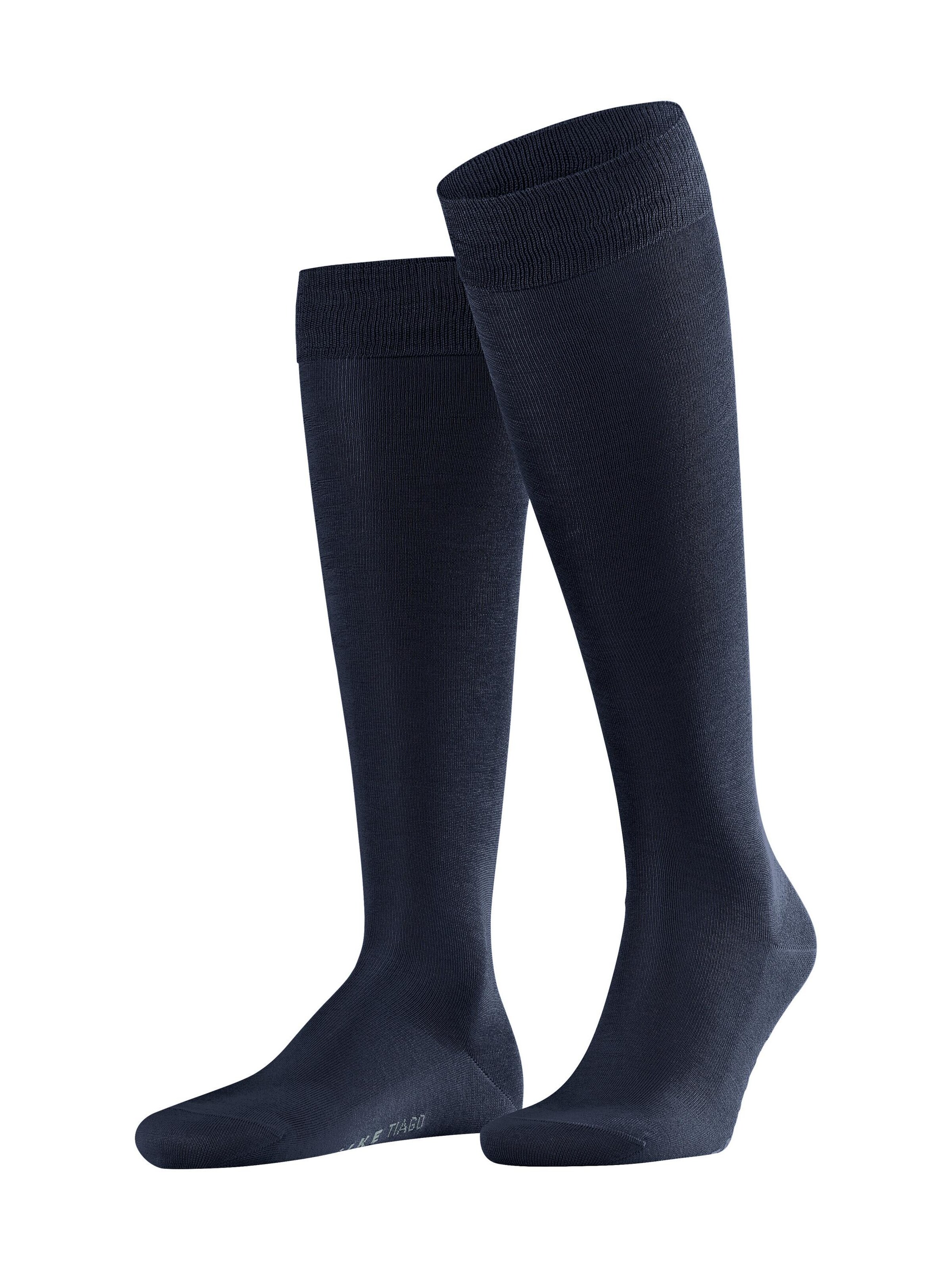 FALKE Knee High Socks 'Tiago' in Blue