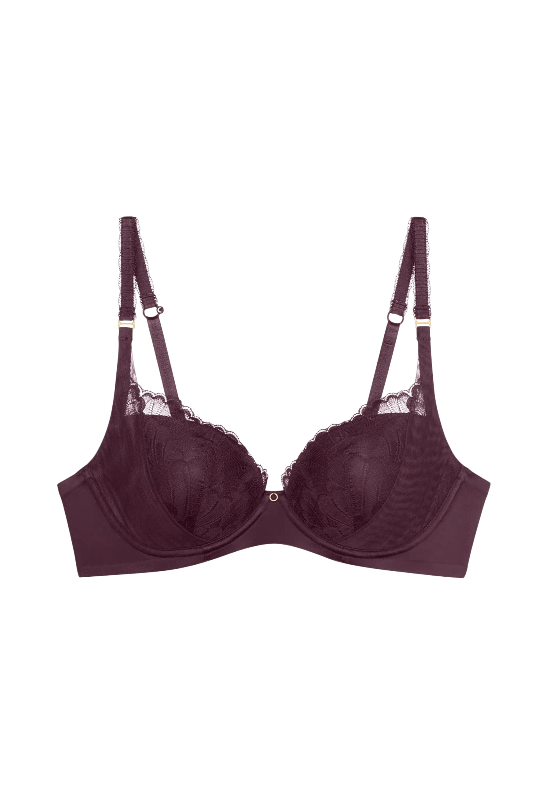 TRIUMPH BH 'Love in Lace' in 70/B in weinrot, Produktansicht