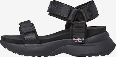 Pepe Jeans Sandale ' VENUS BLOCK ' in schwarz, Produktansicht