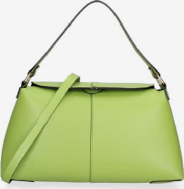 Borsa a spalla di Roberta Rossi in verde: frontale