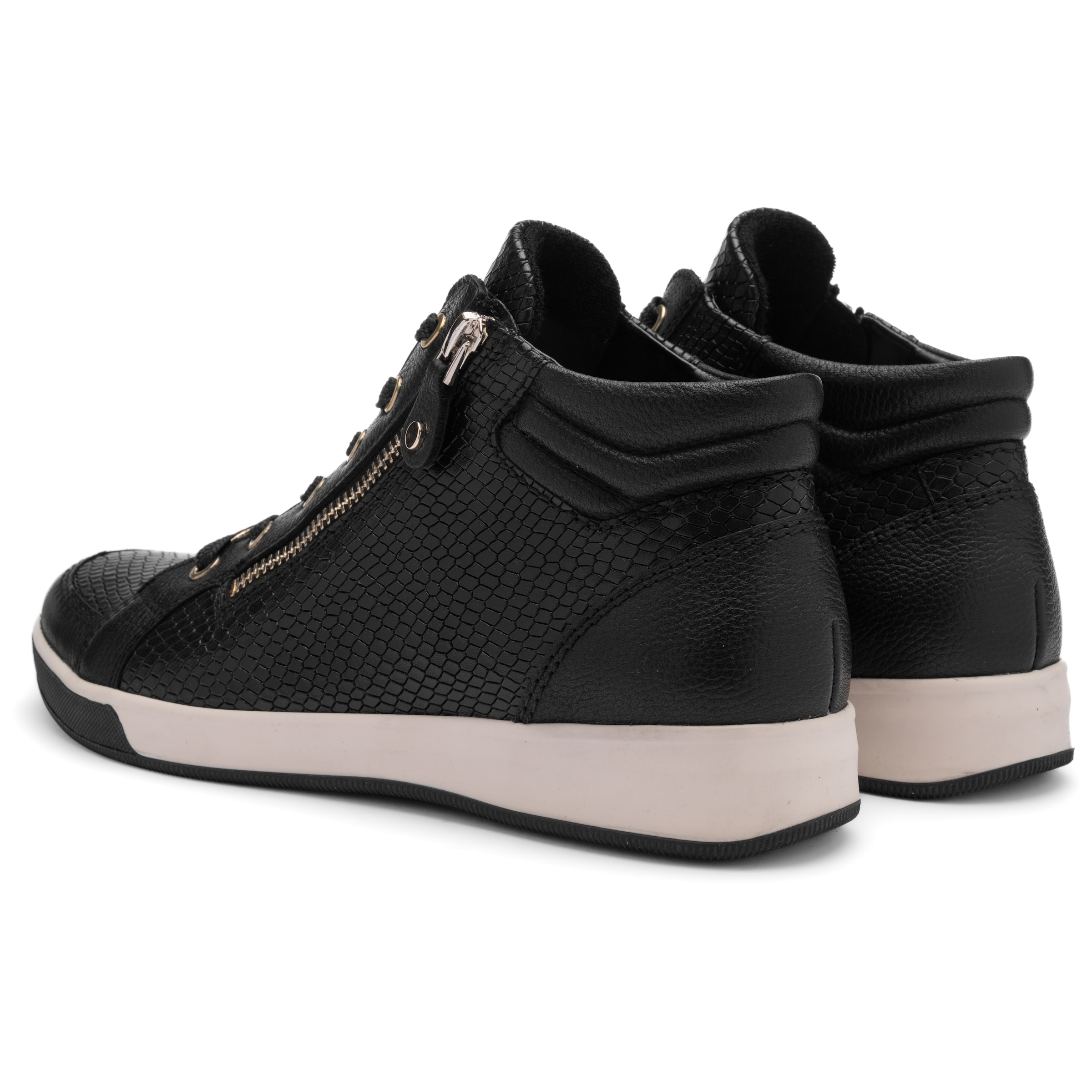 ARA High-Top Sneakers in Black