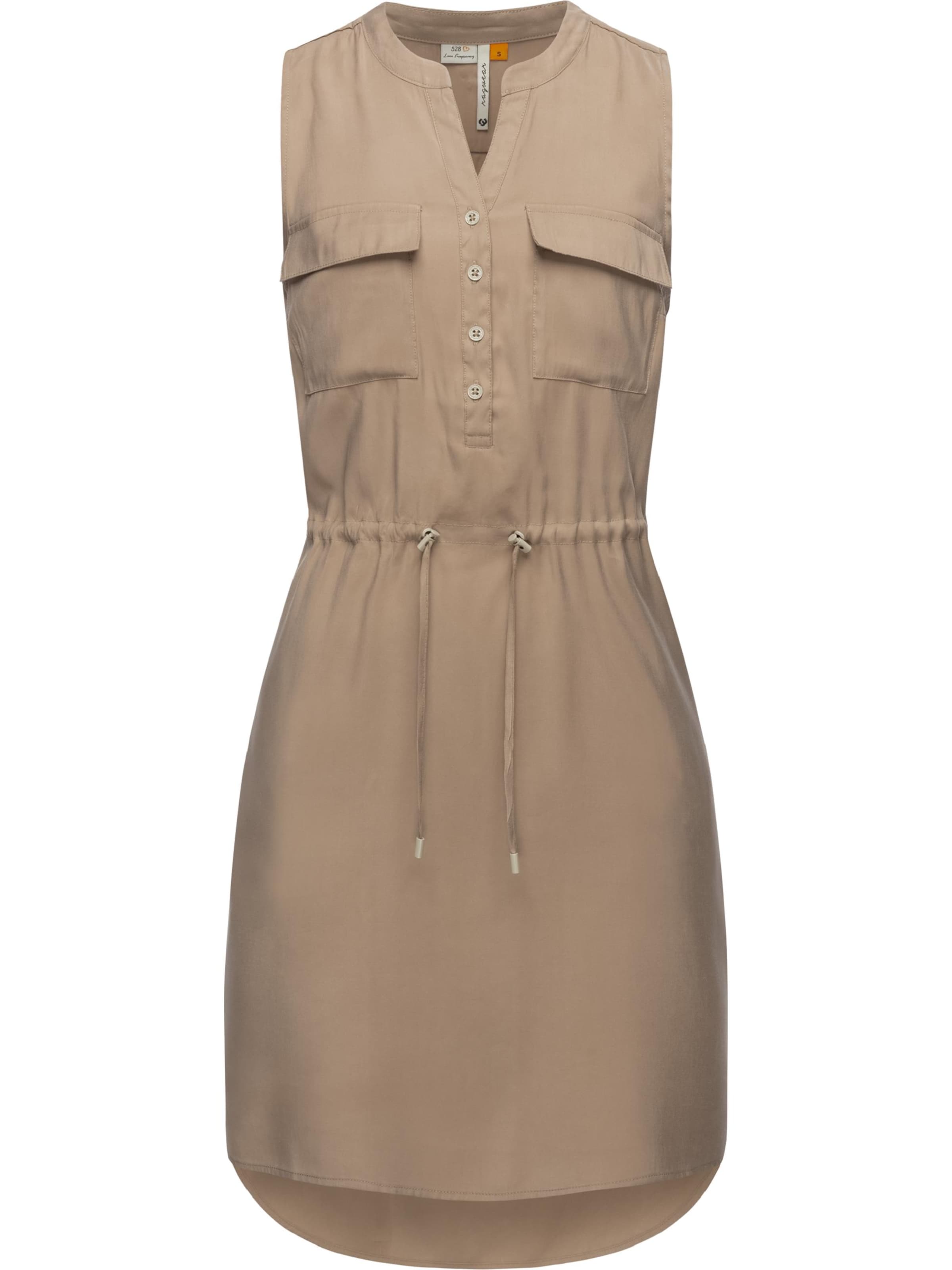 Ragwear - Vestido camisero 'Roissin' en beige: frente
