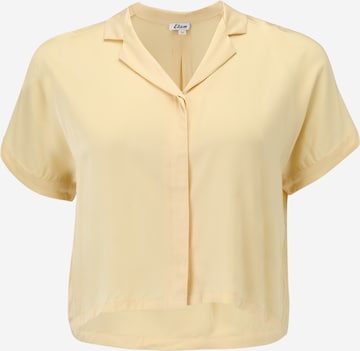 ETAM Pajama Shirt 'PRIYA' in Yellow: front