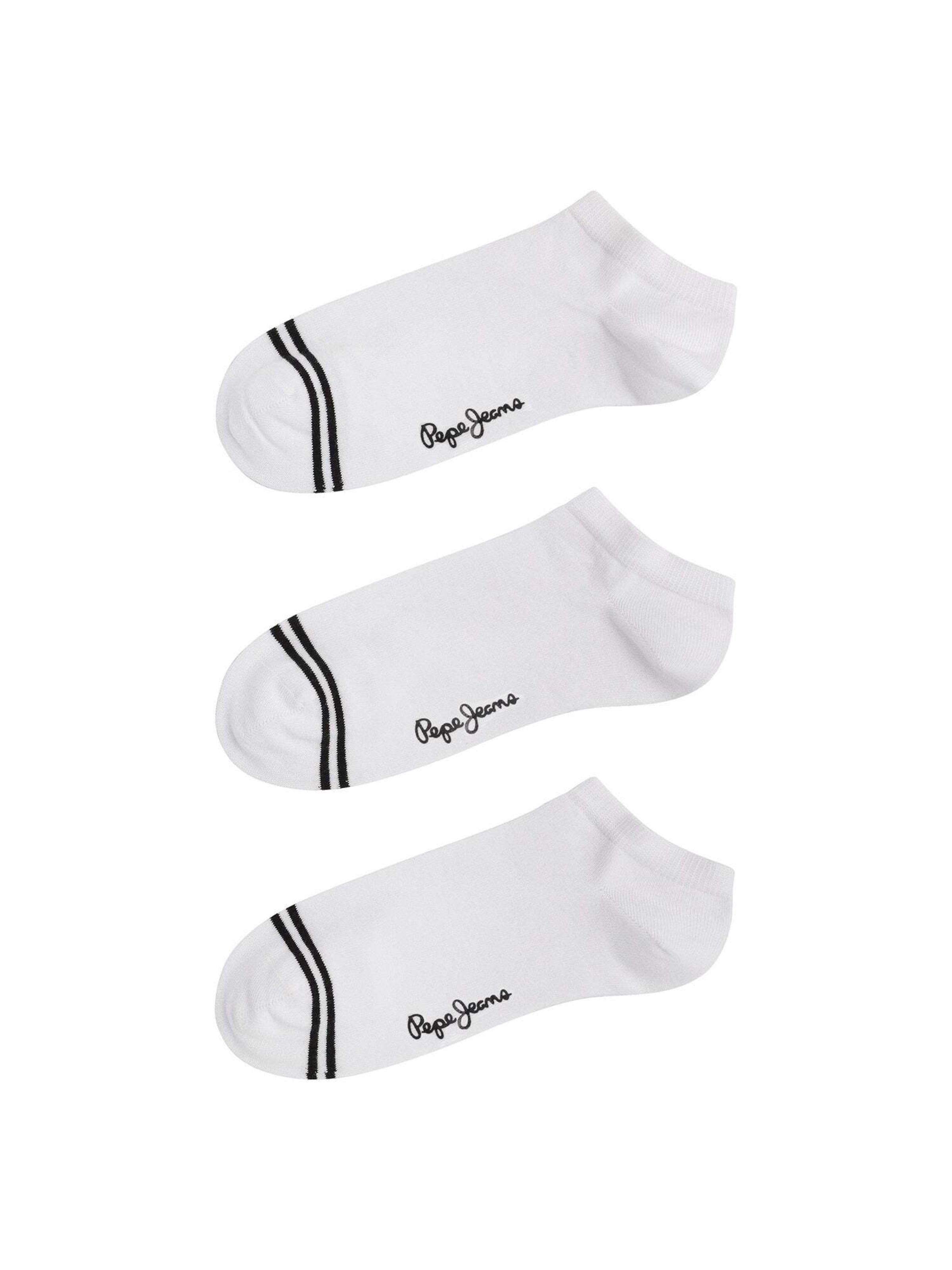 Pepe Jeans Socks 'PEPE' in White: front