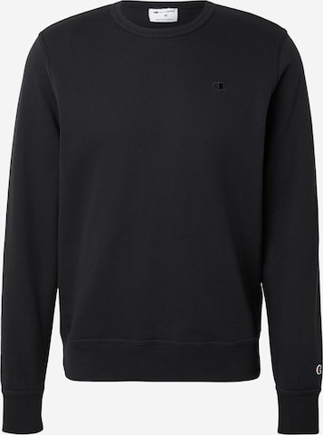 Champion Authentic Athletic Apparel Sweatshirt in Black: front