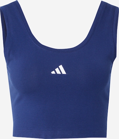 ADIDAS SPORTSWEAR Sportski top 'Essentials' u tamno plava / bijela, Pregled proizvoda