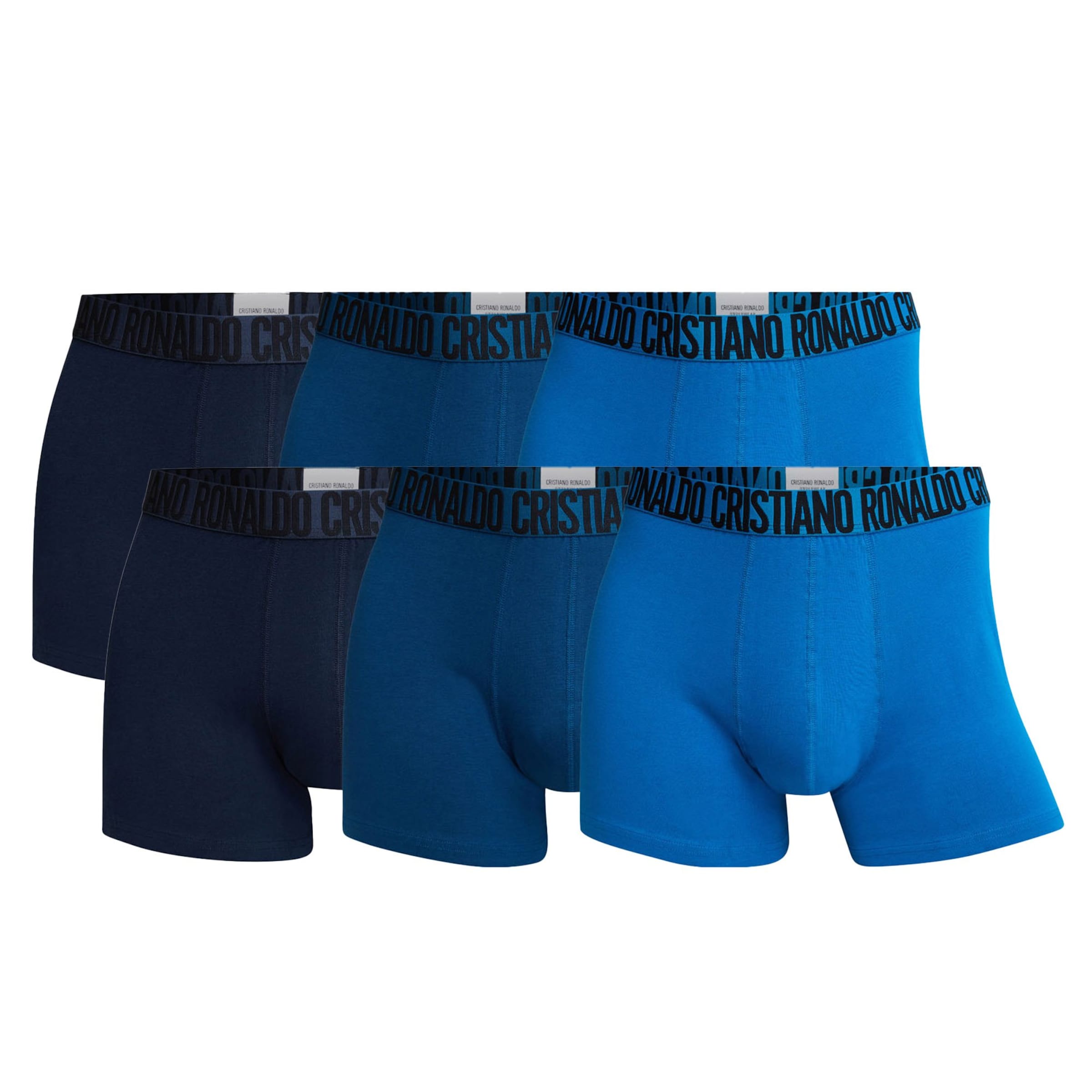 Boxers CR7 - Cristiano Ronaldo en bleu : devant