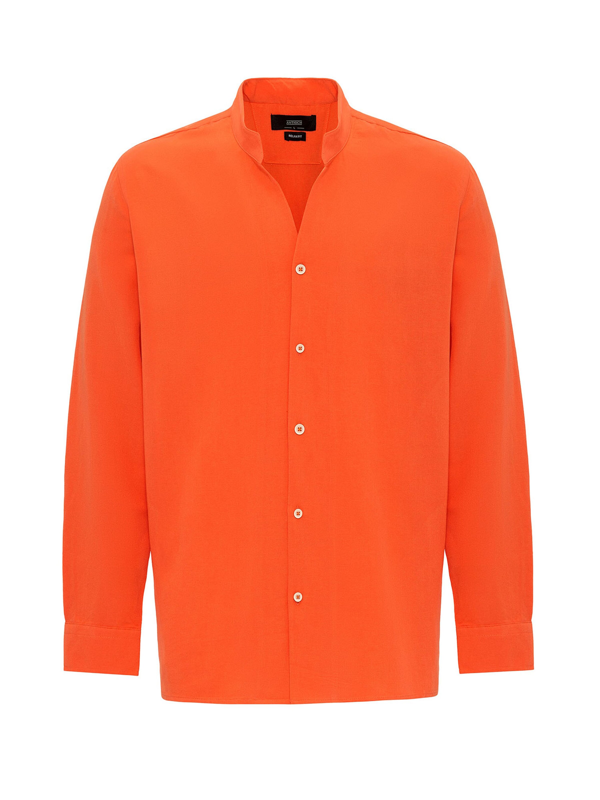 Antioch Rovný strih Košeľa - Oranžová: predná strana