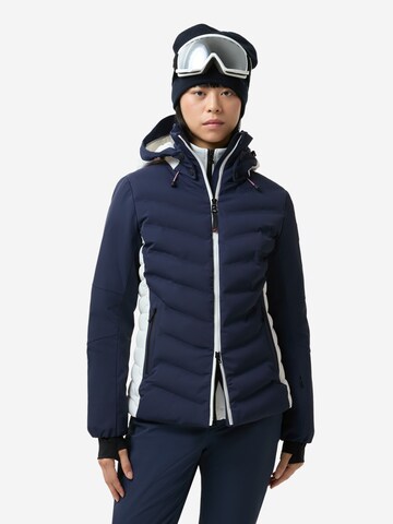 Bogner Fire + Ice Skijacke 'Janka' in Blau: Vorderseite