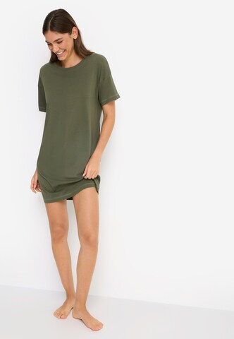 Chemise de nuit LSCN by LASCANA en vert
