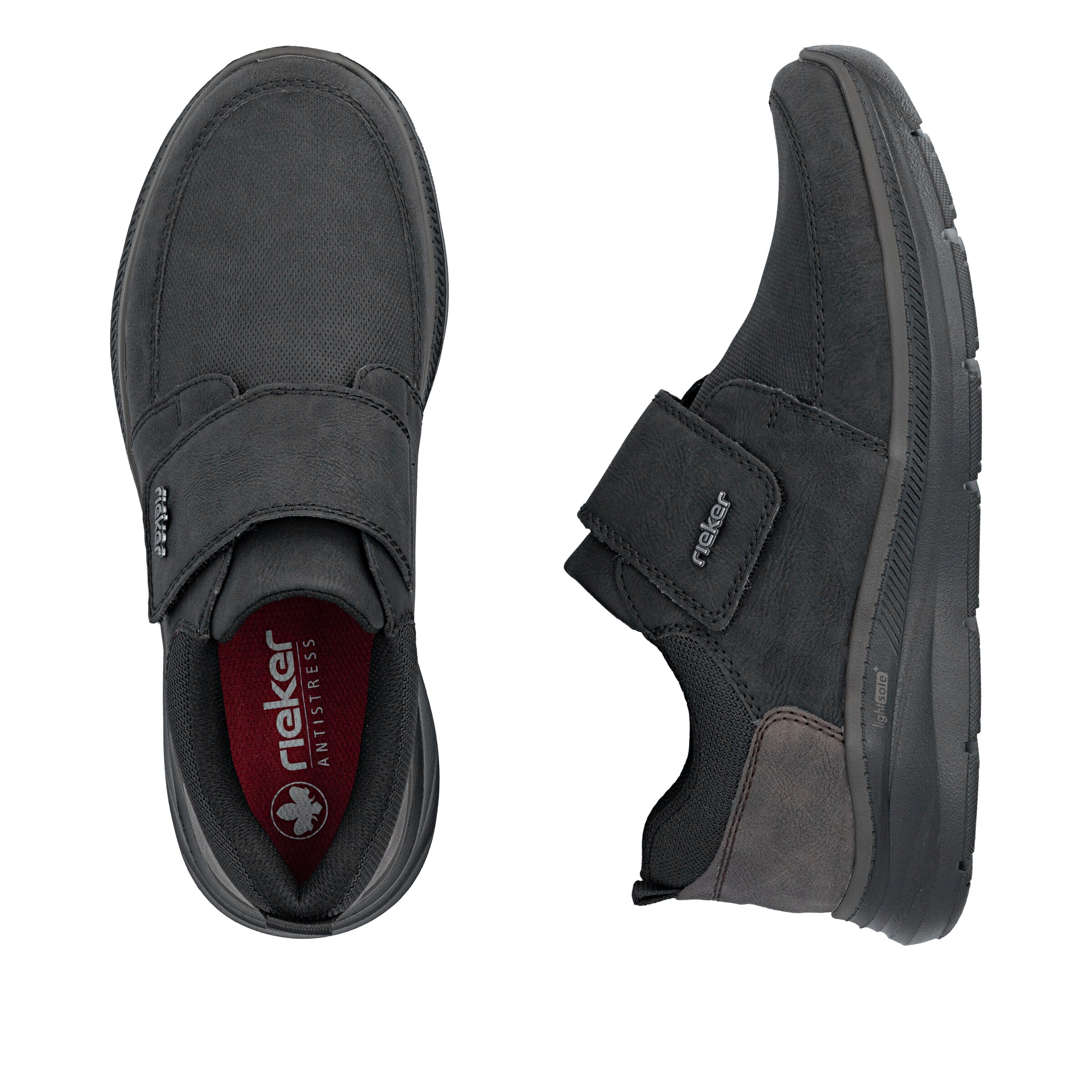 Chaussure basse Rieker en noir