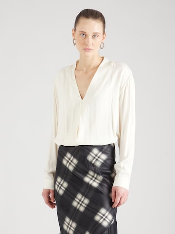 MSCH COPENHAGEN Blouse 'Adienna' in Beige: voorkant