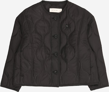 Calvin Klein JeansPrijelazna jakna - crna boja: prednji dio