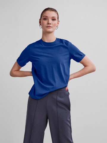 PIECES Shirt 'Ria' in Blue: front