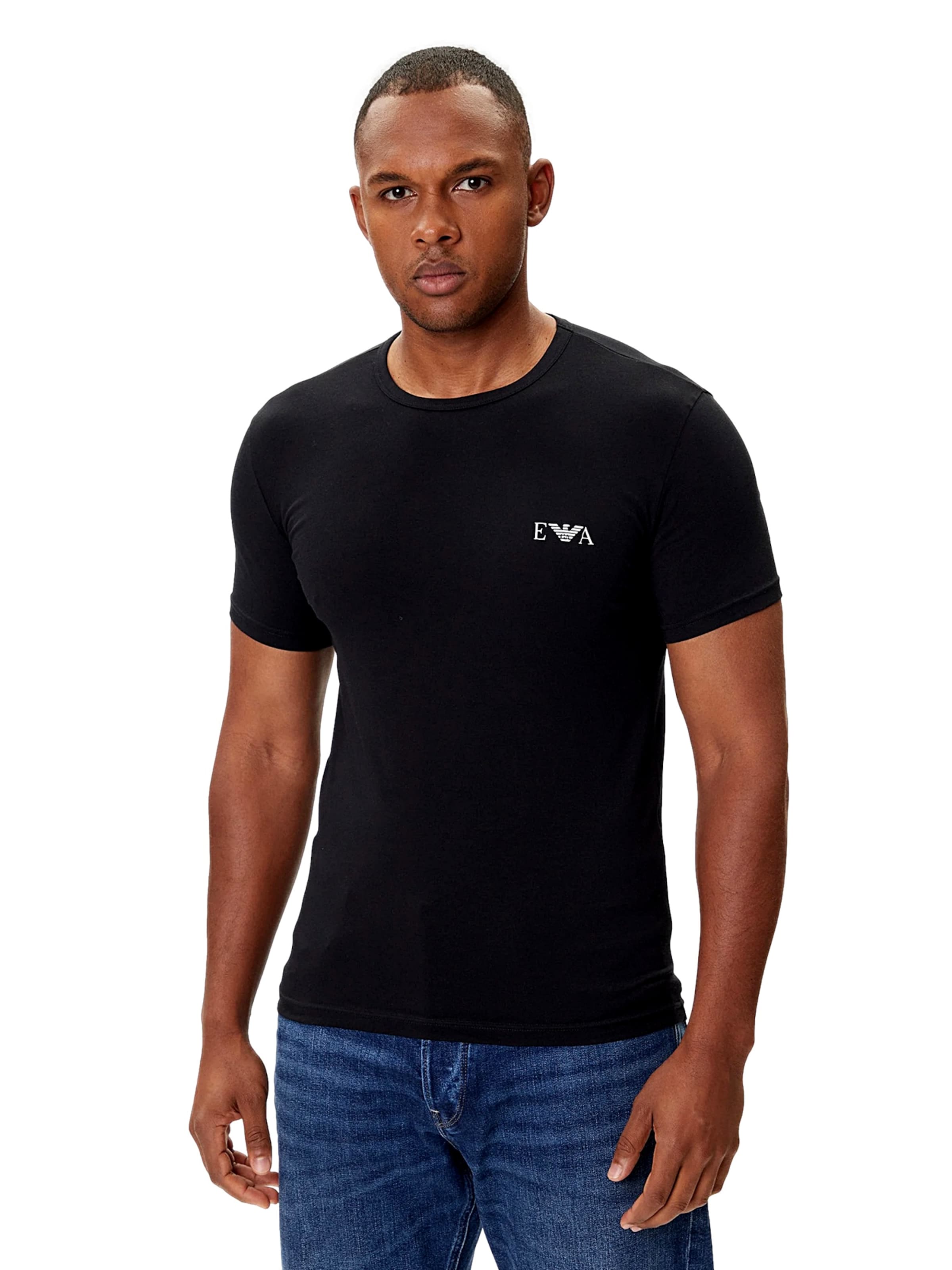 Emporio Armani Majica | črna barva: sprednja stran