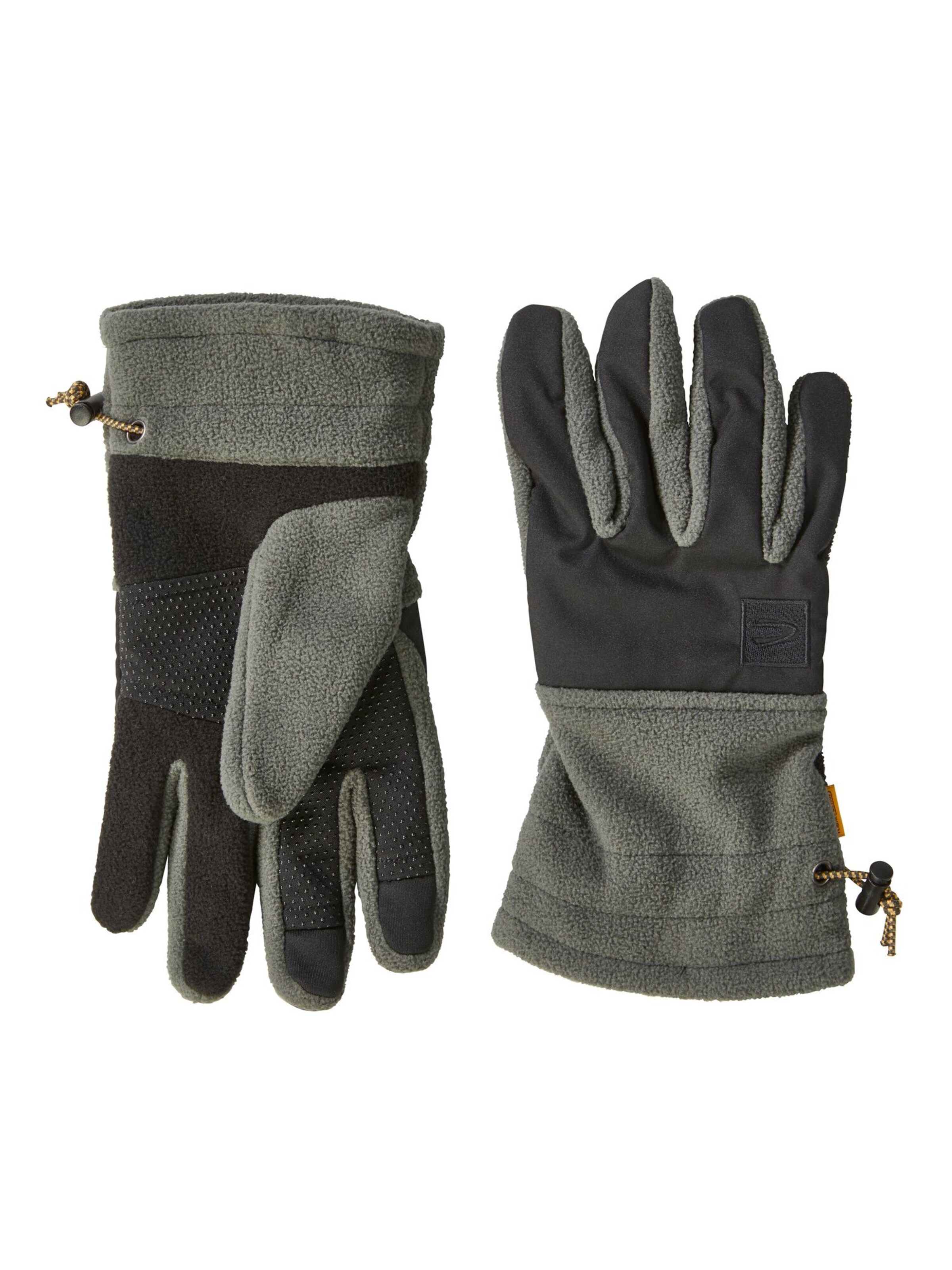 CAMEL ACTIVE Sportlicher Fleecehandschuh mit Touchscreen Funktion in Grau