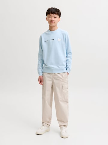 Jack & Jones Junior Regular Pants 'JPStevan Crisp' in Grey
