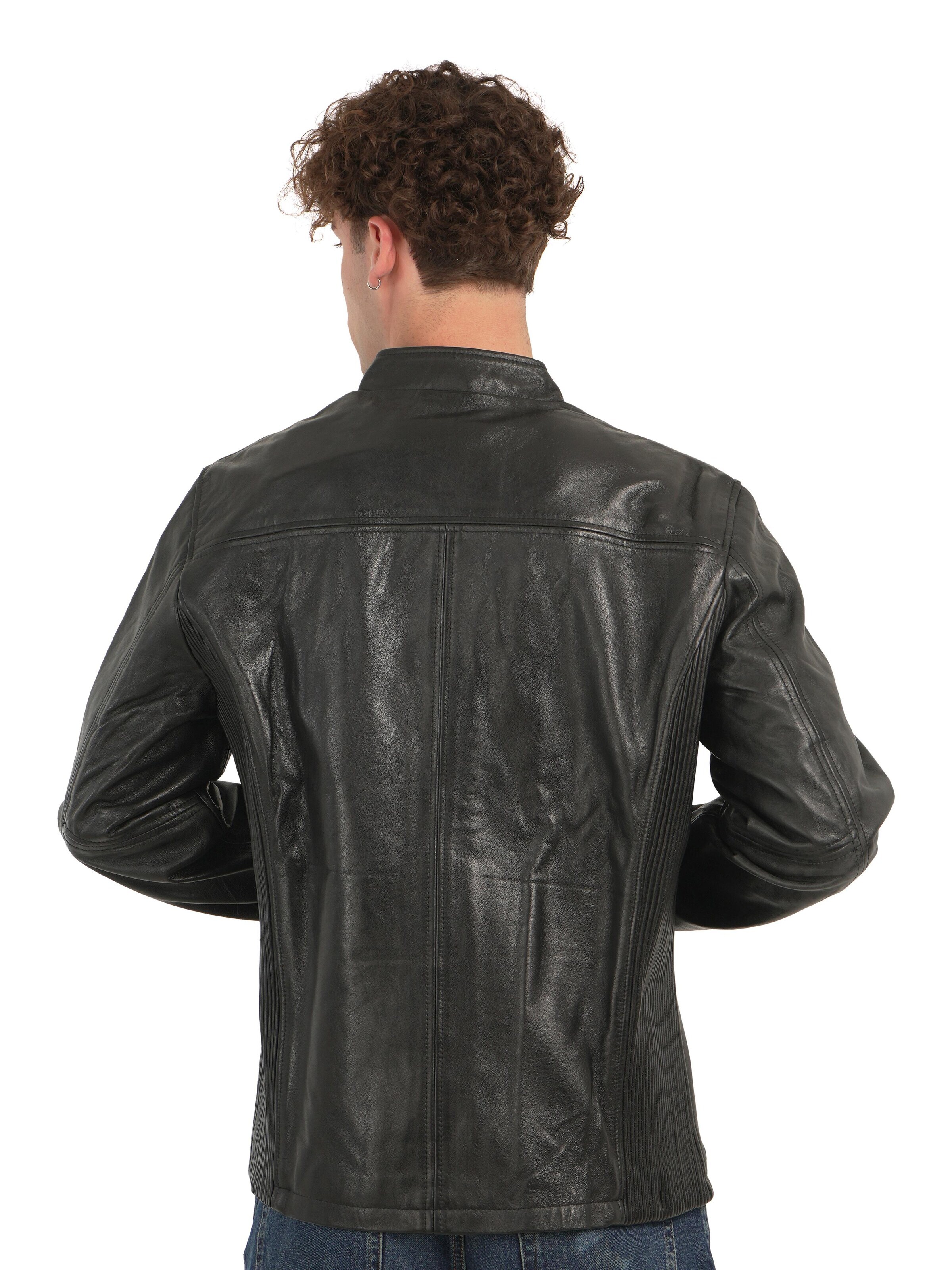 Giacca di mezza stagione 'Night Line' di Chic and Clicks in nero