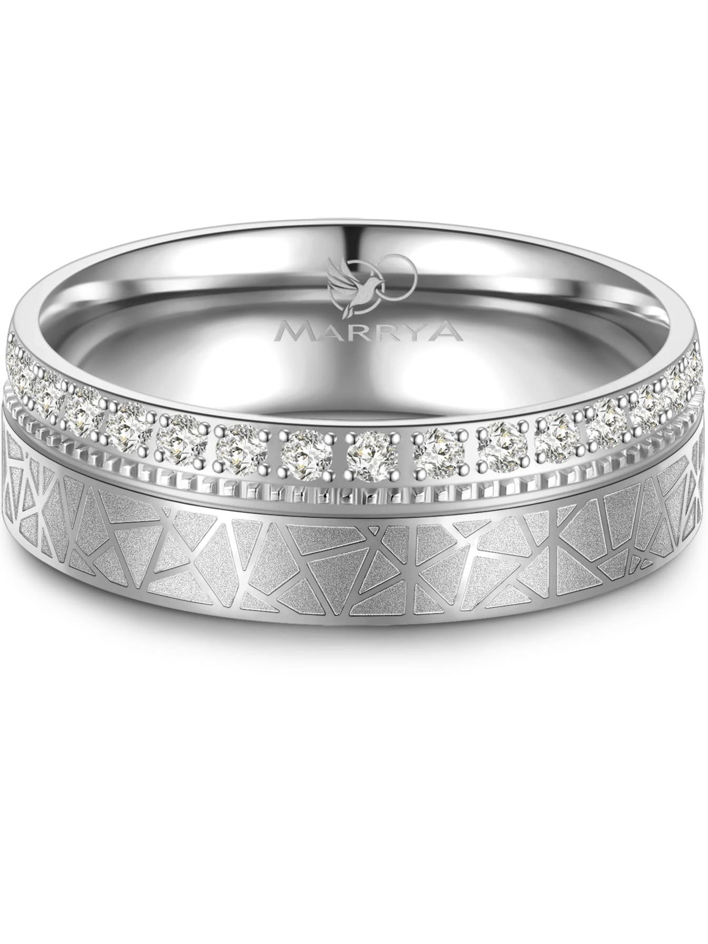 MARRYA Ring 'MARRYA ES-38'‌‌‌‌‌‌‌‌‌‌ in Silber