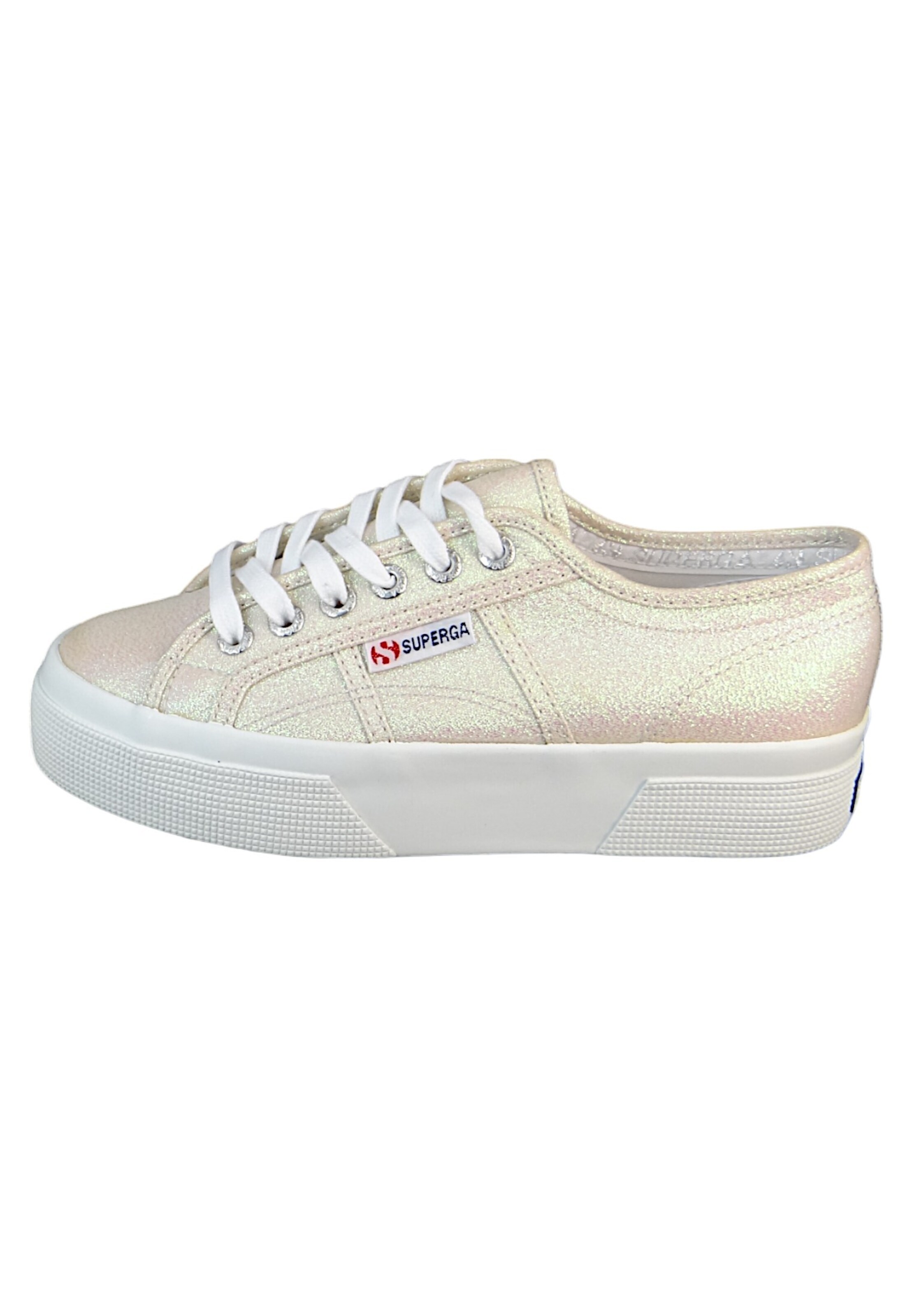SUPERGA Sneaker 'Lame S6128SW' in Beige