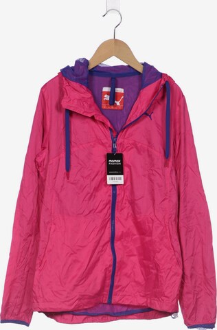 PUMA Jacke M in Pink: predná strana