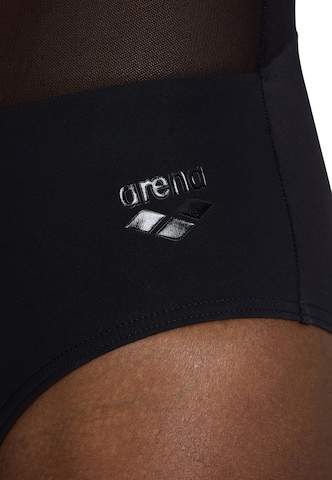 ARENA Bralette Sports swimsuit 'MESH PANELS VENT BACK' in Black