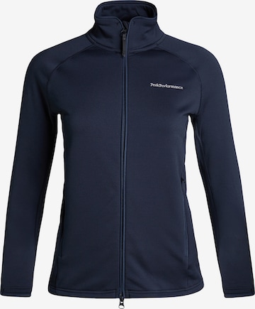 PEAK PERFORMANCE Outdoorjas in Blauw: voorkant