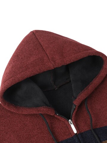 ALLTHEMEN Knit Cardigan 'Flausch' in Red