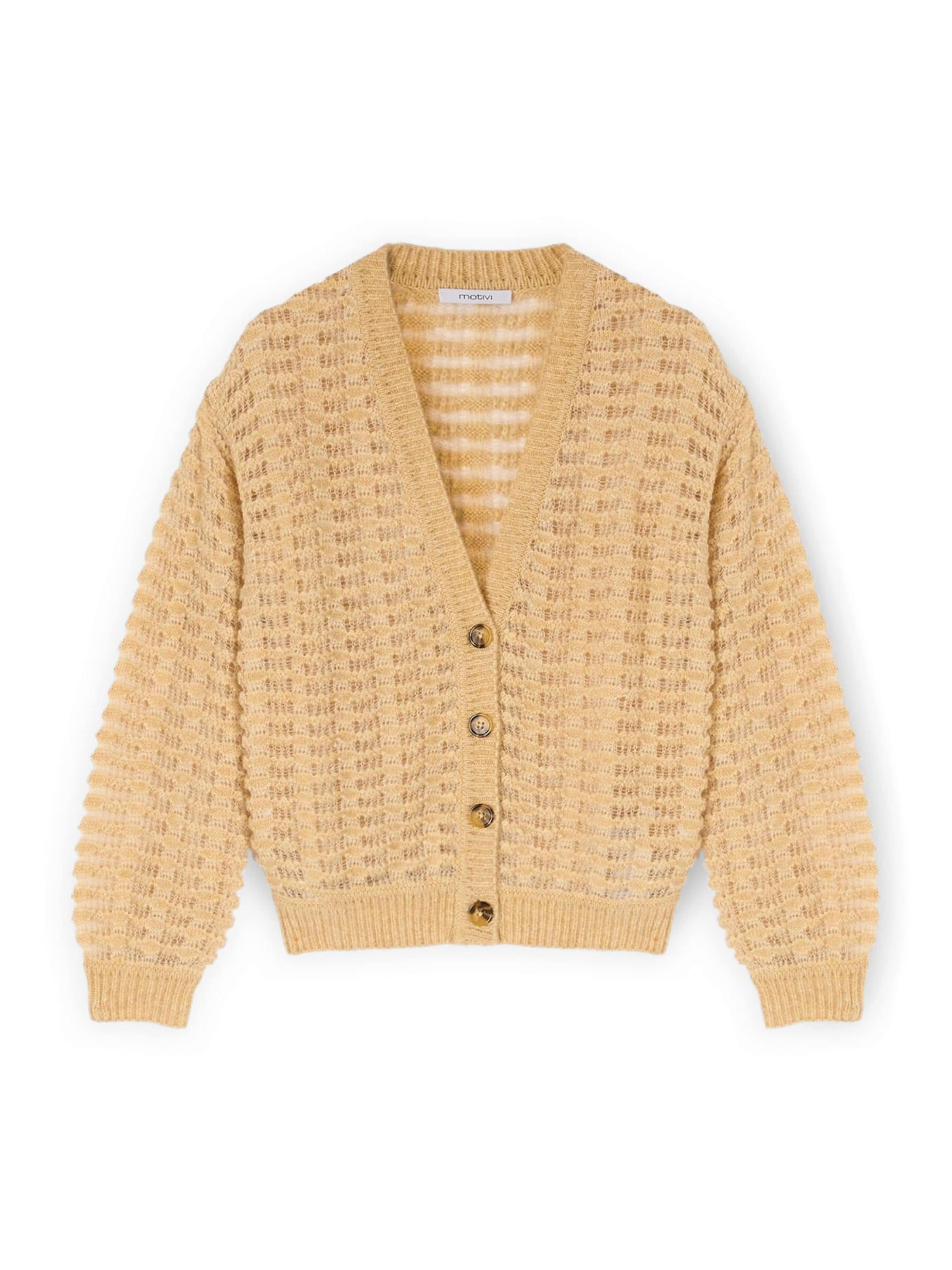 Giacchetta di MOTIVI in beige: frontale