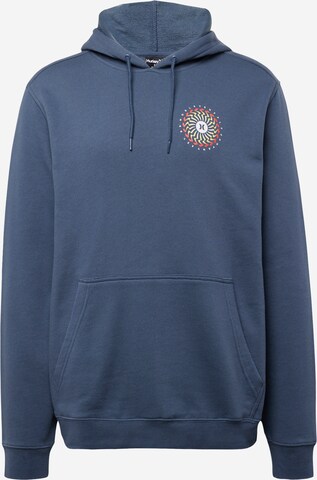 Hurley Sportsweatshirt 'SAW SUN' in Blau: predná strana