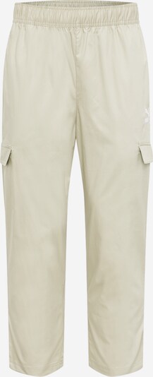 PUMA Pantalón cargo en gris claro / blanco, Vista del producto