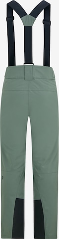 ZIENER Regular Workout Pants 'Tronador' in Green