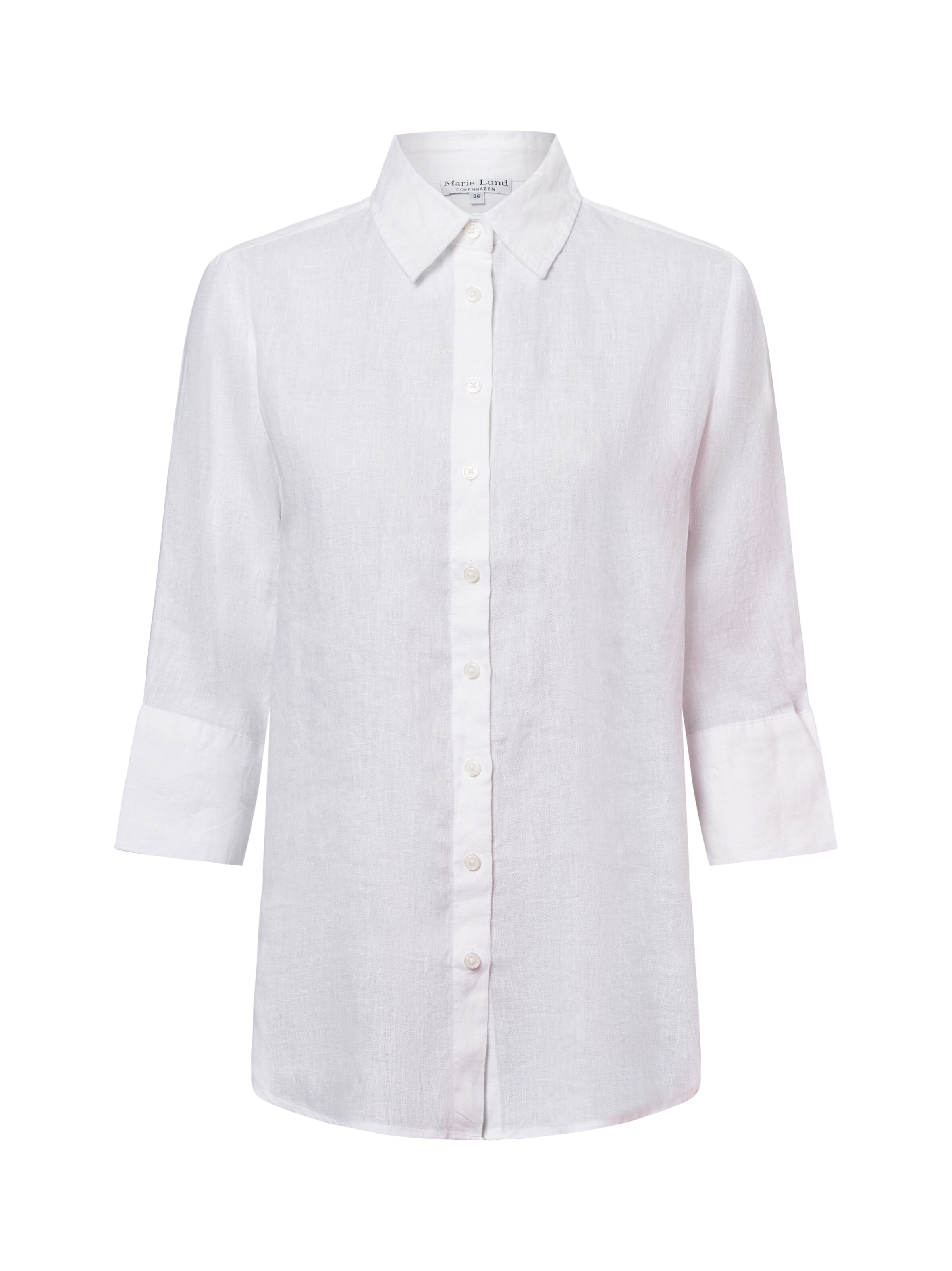 Marie Lund Blouse 'Rihab' in White: front