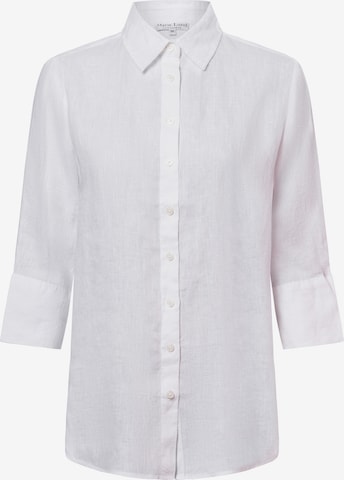 Marie Lund Blouse 'Rihab' in White: front
