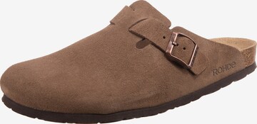 ROHDE Mules 'Grado' in Brown: front