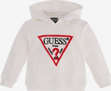 GUESS Sweatshirt in White: front