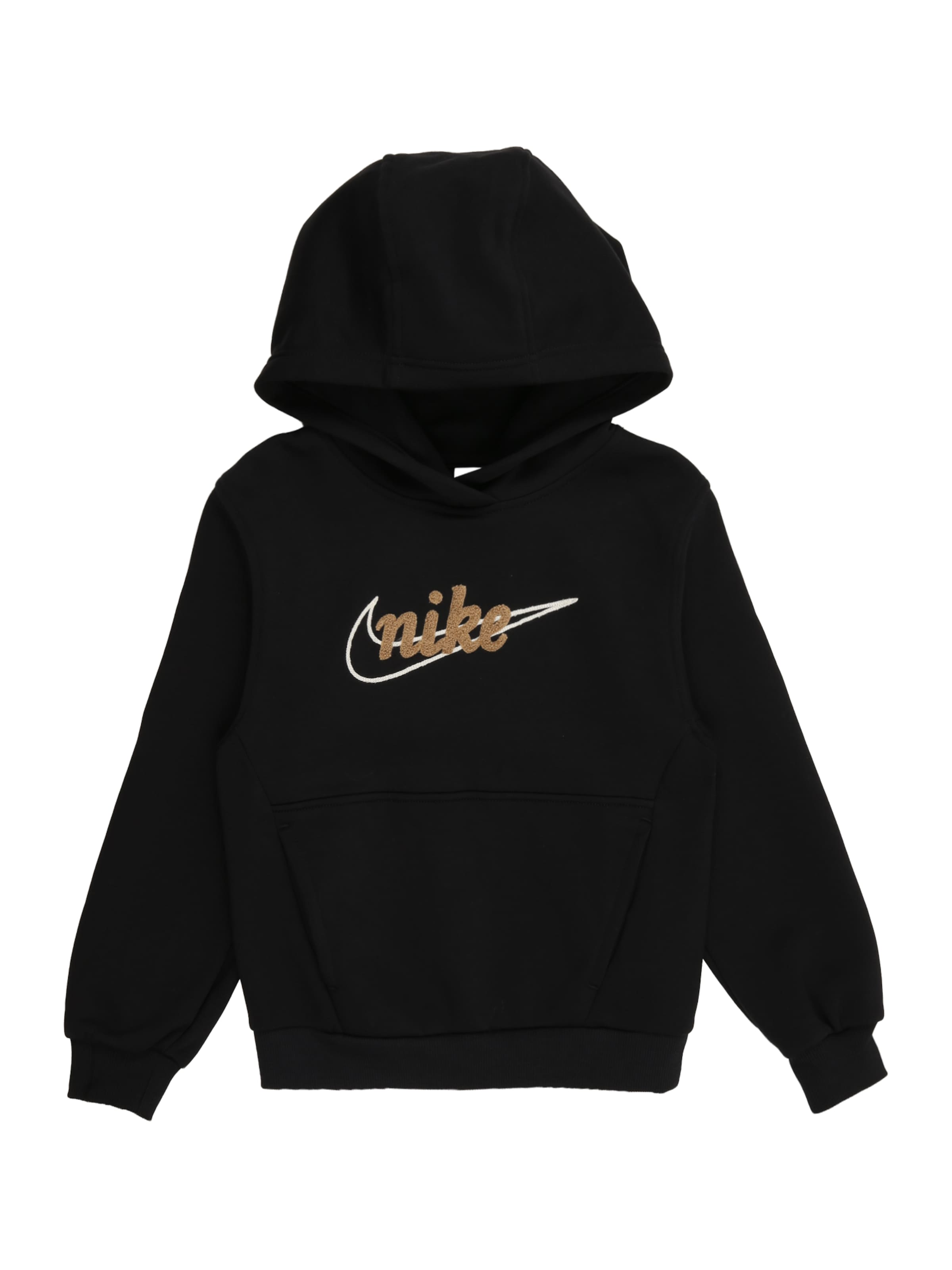 Nike Sportswear Bluza 'CLUB FLC' w kolorze czarny: przód