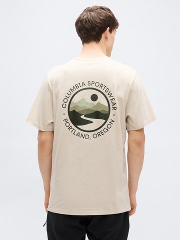 COLUMBIA Shirt 'CSC™' in Bruin: voorkant