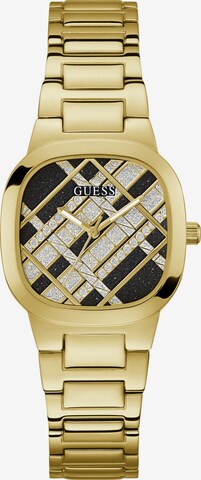 GUESS Analog Watch 'Clash' in Gold: front