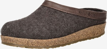 HAFLINGER Slippers 'Torben' in Brown: front