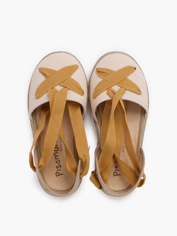 Pisamonas - Sandalias en amarillo