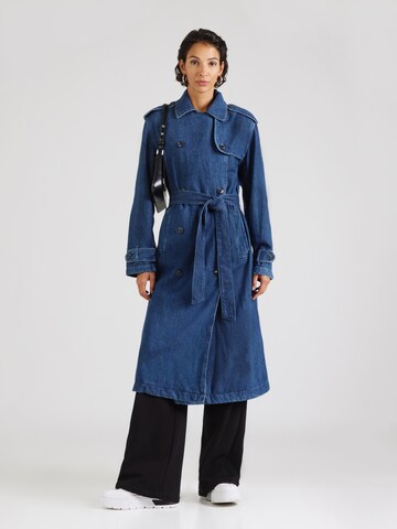 GAP Between-seasons coat in Blue: front