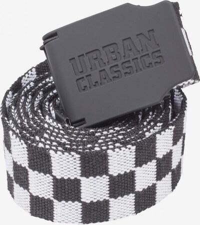 Urban Classics Gürtel in schwarz / weiß, Produktansicht