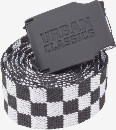 Curea Urban Classics pe negru / alb, Vizualizare produs