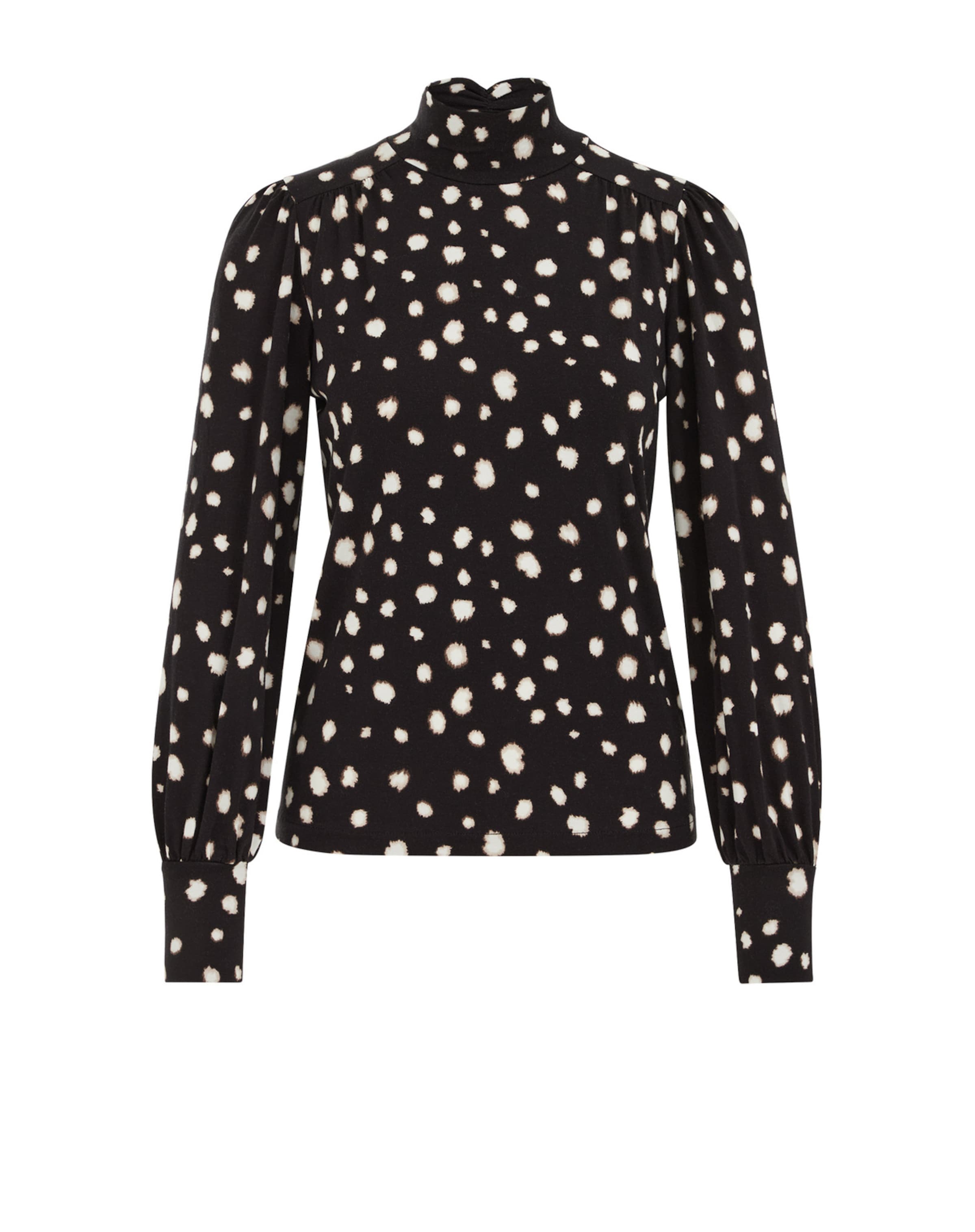 WE Fashion Tričko – černá: přední strana